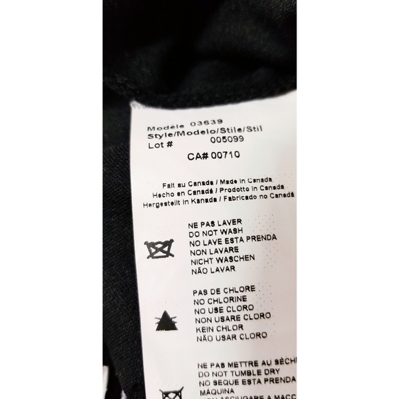 Joseph Ribkoff Skirt Black White Animal Print sz 8 - Picture 8 of 8